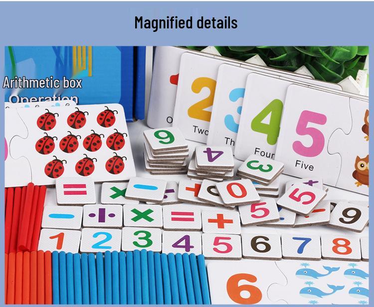 Number Recognition Cards: Educational Table Game for Kindergarten Kids