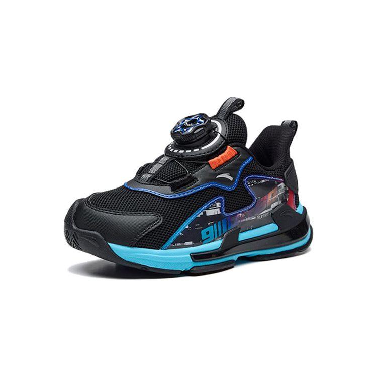 Anta Kids Comfortable Daily Low-Top Running Shoes Kids Sneaker Black 312239905-3