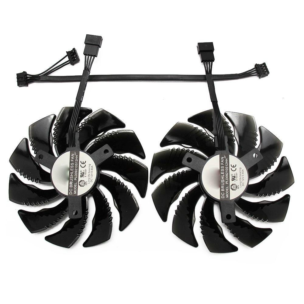 DC 12V Graphics Card Fans Cooling Fans for GIGABYTE RTX2060GTX1650 1660/1660Ti Computer Cooling