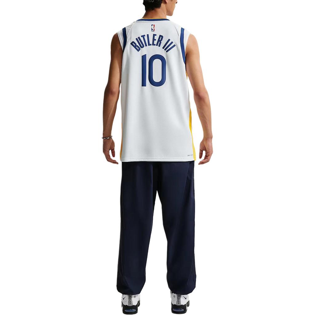 Nike × NBA Jimmy Butler Warriors Fan Edition Sports Quick-Dry Basketball Jersey Men jerseys DN2077-107