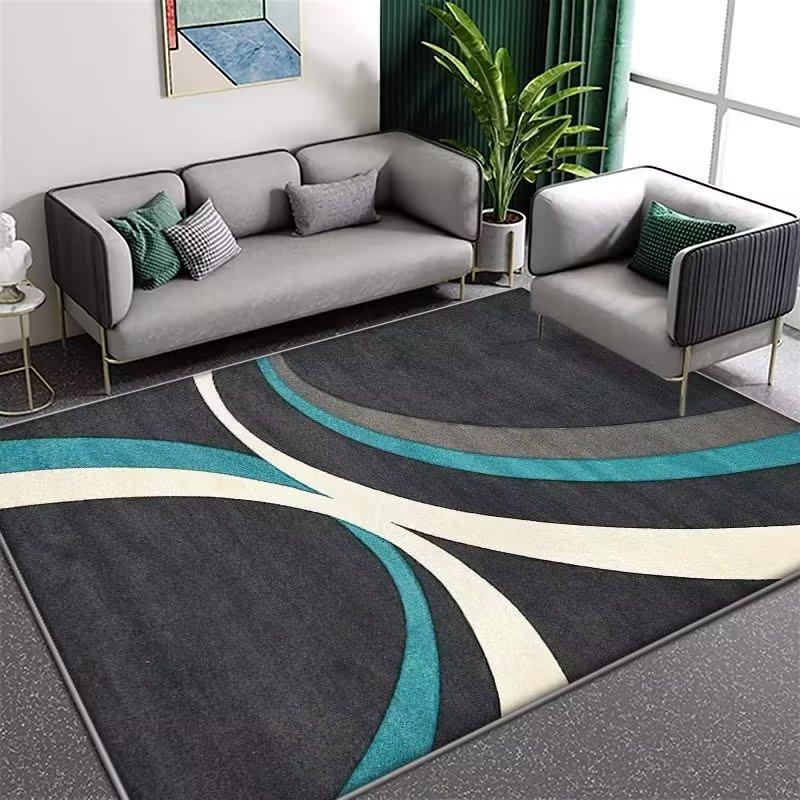 Plant Flower Carpet Living Room Coffee Table Mat Household Bedroom Bedside Carpet Bathroom Soft Foot Pad