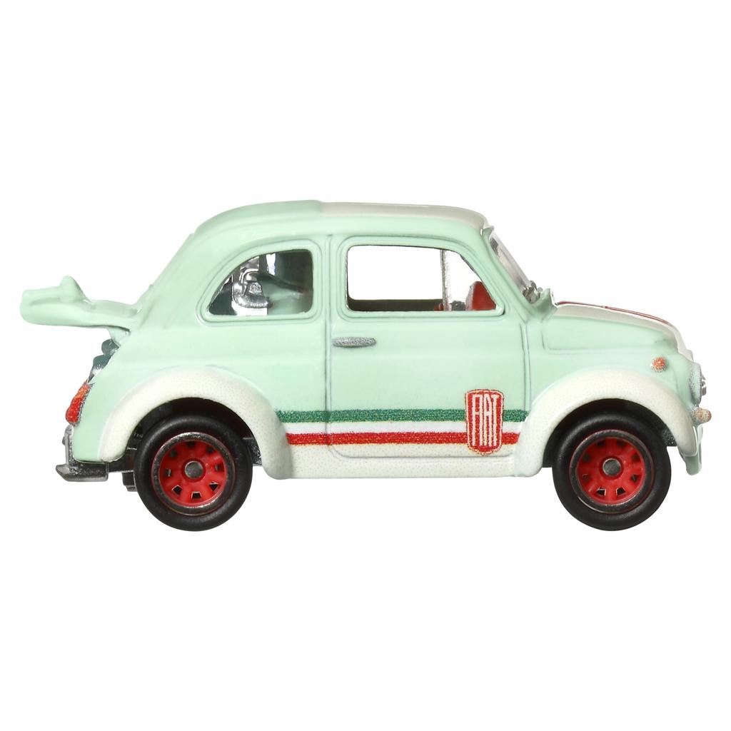 Hot Wheels Boulevard '60s Fiat 500 D Modified Vehicle Toy Mini Car HRT65 Green for 3 Years Old and Up