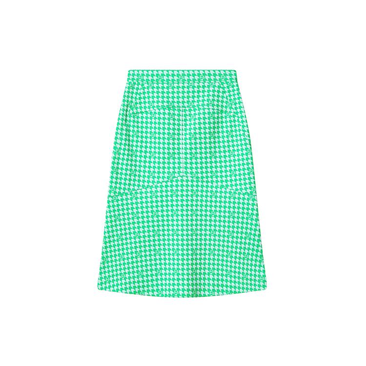 

New FILA Knit Long Skirts Women s Turquoise Vine Green F11W314303F-GN S