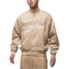 Jordan Flight MVP Letter Print Casual Long Sleeve Jacket Men Jacket Khaki FN4660-244