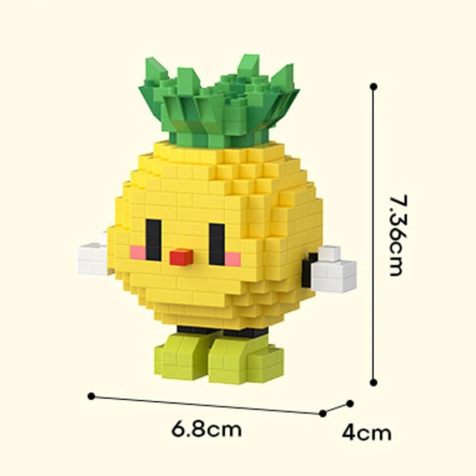 Delicious Food Assemble Cute Various Cartoon Food Building Blocks  Image Building Blocks Assemble Toys Kids Birthday Gifts