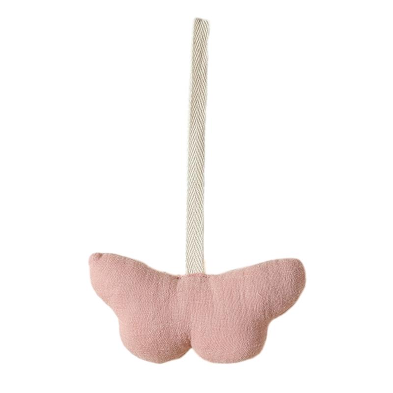 

Чарівний дизайн Ланцюжок для соски новонародженого Прикраси для дитячої кімнати Брязкальце для новонародженого Подарунок на виписку темно-рожевого кольору