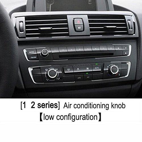 Eaglerich 3PCS/Lot Car Air Conditioning Dial Cover Switch Cover Knob Cover Adjustment Ring Air Conditioning Knob Audio Circle Trim Decorative Rin