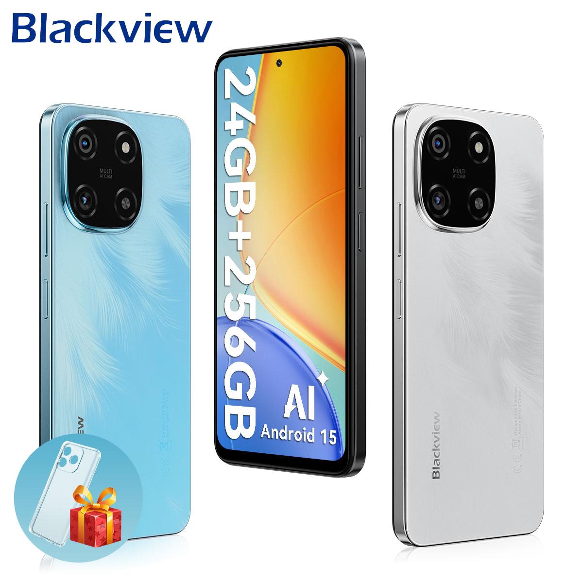 Blackview COLOR 6 Android 15 Smartphone Mobile Phone 8GB 128GB