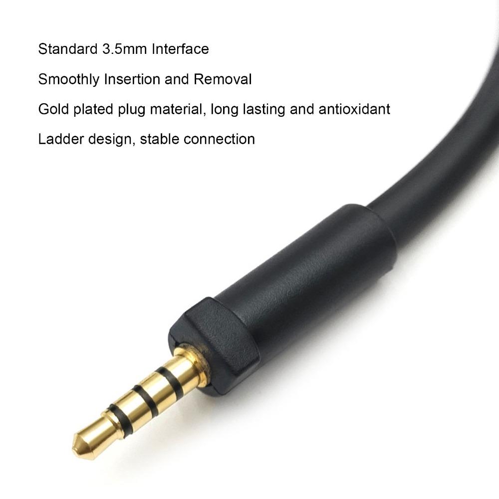 Flexible and Bendable Microphone Replacement for ROG Delta S Gaming Headset Voice Communication