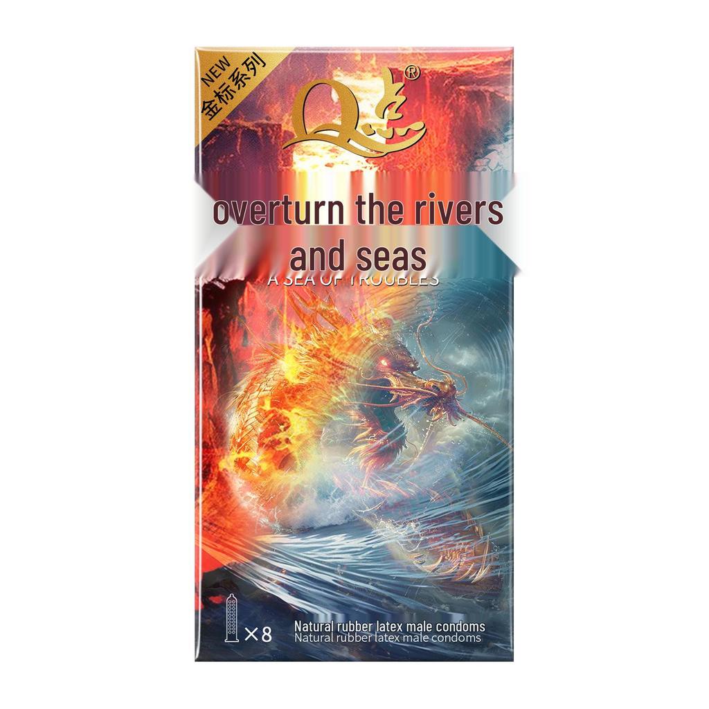 Ultra-Thin 001 Small Size Hyaluronic Acid Long-Lasting Condoms for Men, Box of Delay Jelly Condoms.
