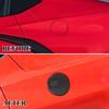 Carbon Fiber Fuel Tank Gas Door Cover Trims For Chevrolet Corvette C8 2020-2025 Accessories