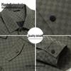 Mark Fairwhale Men's Checkered Lapel Casual Jacket