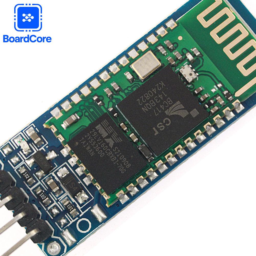 HC-06 Bluetooth Serial Module Wireless Transparent Transmission Slave Module with Pins Serial Communication for Arduino DC3.6~6V