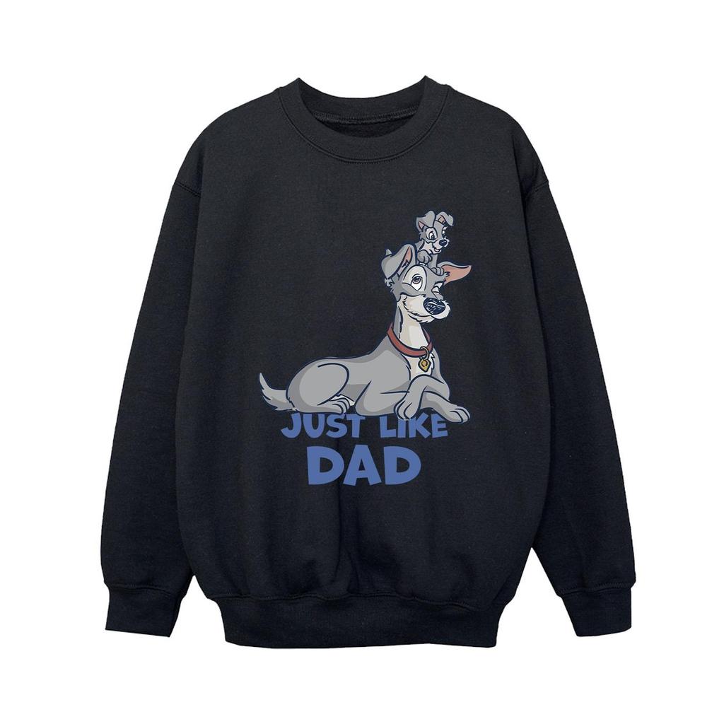 Disney Jungen Lady und der Tramp Genau wie Papa Sweatshirt