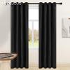 1PC LOZUJOJU Modern 70-80% Light Blocking Versatile Solid Color Light Blocking Velvet Curtains for Living Room Bedroom Home Decor