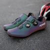 Zapatillas de Ciclismo Unisex con Sistema de Calas SPD/Click-in Dial Giratorio de Corte Bajo Transpirables Ligeras Montaña Carretera