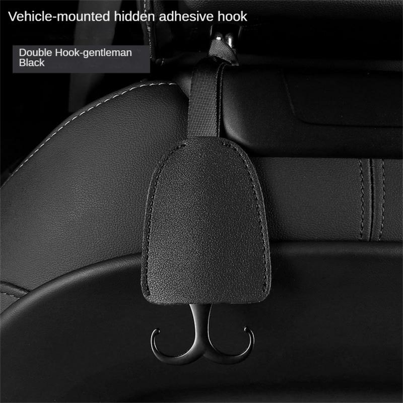 

Portable Multifunction Car Seat Headrest Hook Multi-Function For Seat Back Double Hook Car Hanger Auto Interior