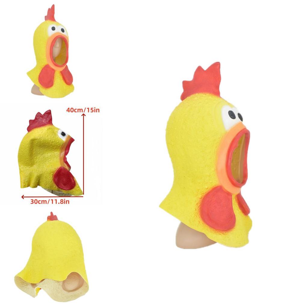 Funny Farm Animal Mask With Latex For Cosplay And Holiday Fun