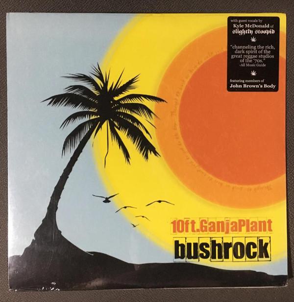 

LP Record 10 FT GANJA PLANT Bush Rock ROI83081 ROIR 2009 US Reggae Ska Dub Used