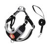 The Pet Chest and Back Strap Is Adjustable and Breathable. The Cat Leash Can Be Extended and Retracted When Taking The Dog for A Walk