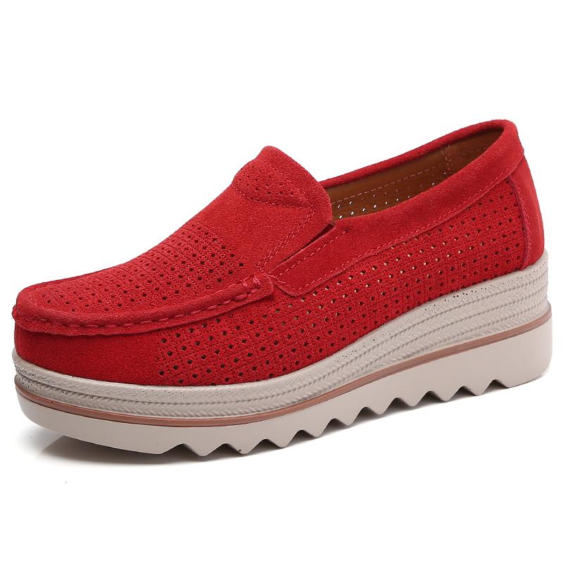 Jaro Podzim Dámské Baleríny Semišové Kožené Boty Dámské Mokasíny Sladké Střapce Nazouvací Platforma Mokasíny