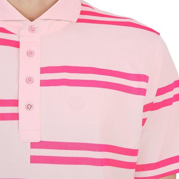 Zipore Golfwear Men S Collar ShorT Sleeve T ShirT g4mS23k182 bluSh