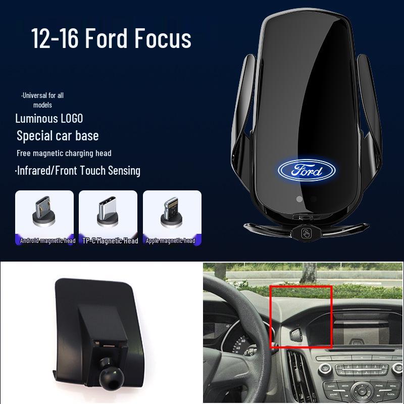 Magnetic Wireless Fast Charging Phone Holder for Ford Focus/Mondeo/Fiesta