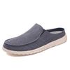 Leichte Slipper aus Canvas für Herren – atmungsaktiv, große Größe, lässiger Sommerkomfort