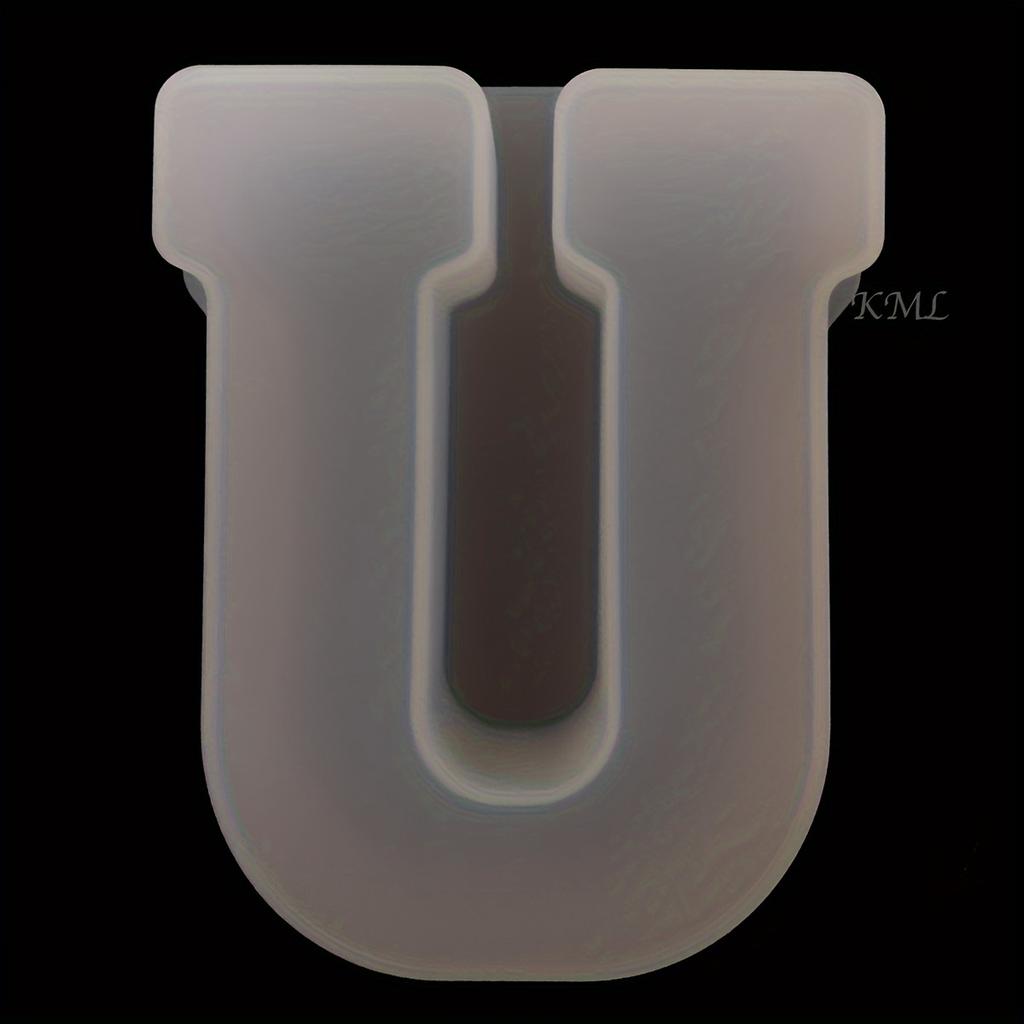 26 Stück Silikonform für englische Buchstaben, 10 Silikonformen für Ziffern, 26 Buchstaben- und Zahlenformen Handgefertigter Buchstaben-Harzguss