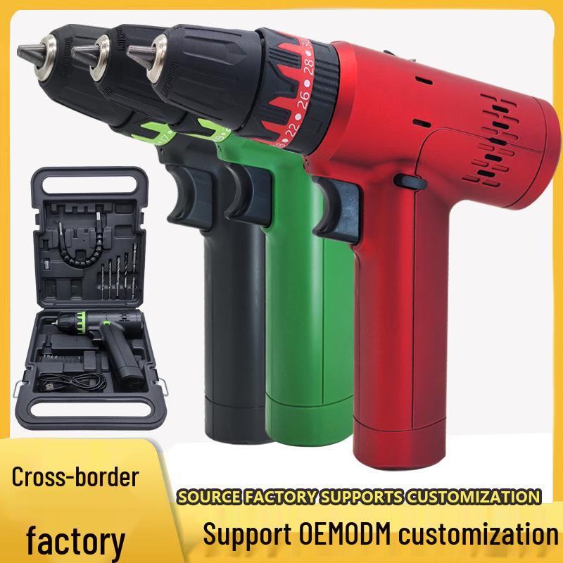 Compact USB-Rechargeable 12V Pocket Drill & Multifunctional Electric Screwdriver