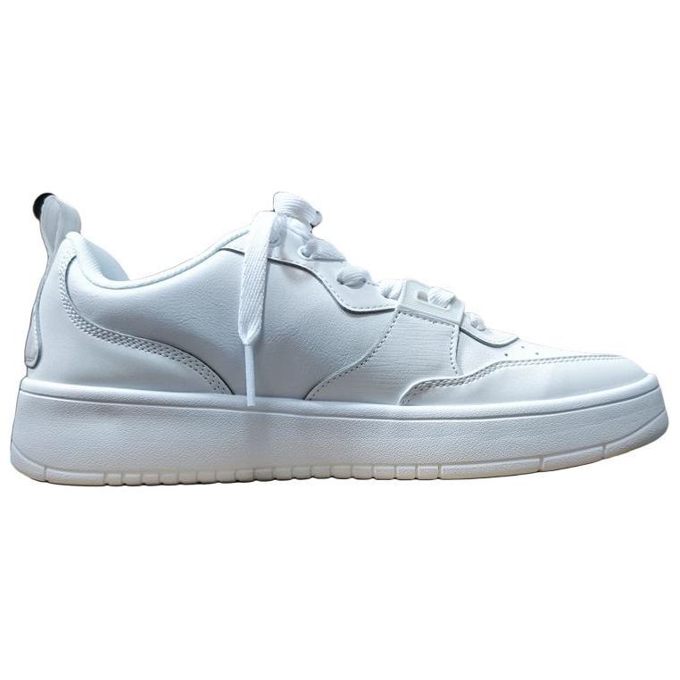 New LiNing Non slip Lightweight Low Top Skateboard Shoes Men's Standard White AGCU543-1