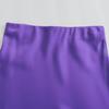 New European & American Style Satin Midi Skirt 8632845