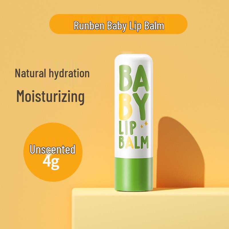 

Увлажняющий бальзам для губ Runben Kids - Питательный и против сухости стик для мальчиков и девочек