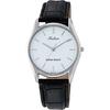 Citizen QQ Armbanduhr analog wasserdicht Lederarmband QA00-301 Herren schwarz