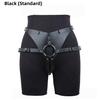 Wearable Strap On Dildo Harness Pants PU Leather Adjustable Pegging Harness Belt BDSM Bondage Underwear Sex Toy for Women Men
