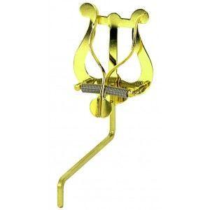 Pupitre - GEWA - Saxophone - Laiton - Lyre moyenne - 2 poussoirs