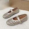 Mode Hohl Mary Jane Schuhe Damen 2025 Sommer Neue Riemen Flache Retro Sandalen