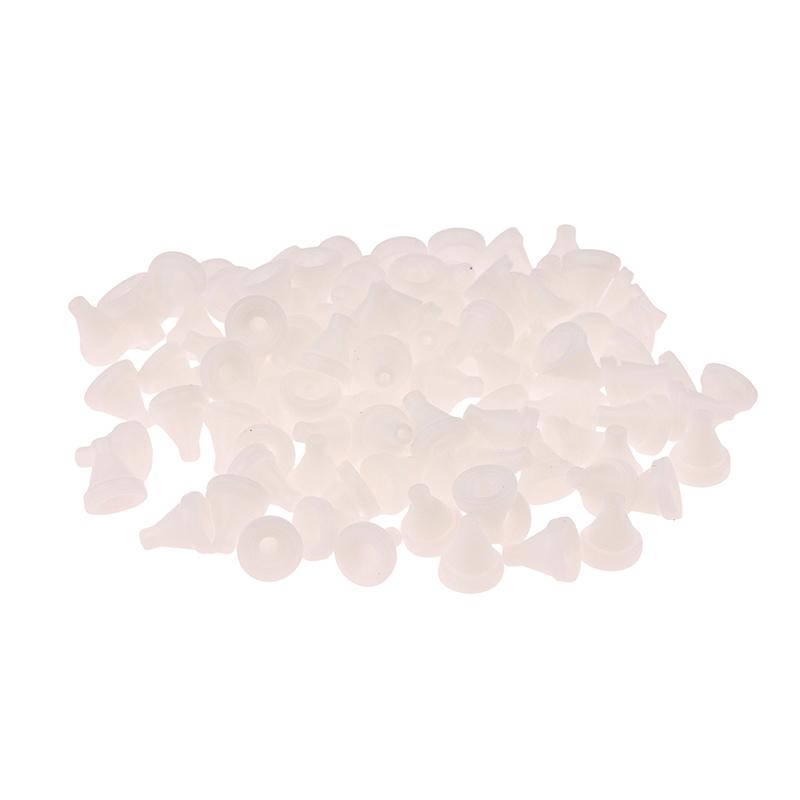 50Pcs Rubber Silicone Nozzle Nipple Replacement Part Spray Water Outlet Top Spray Parts Shower Accessories