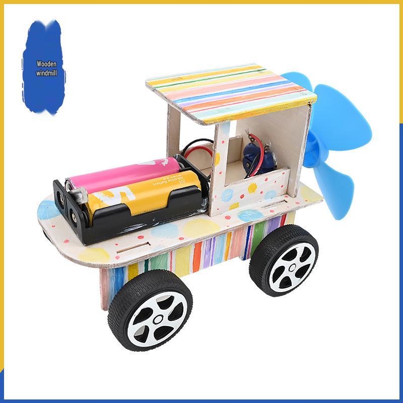 DIY Air-Powered Car Kit for Kids - Educational Science Experiment