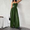 Women's Clothing 2026 Spring/Summer New Sexy Casual Style Camisole Wide-Leg Jumpsuit