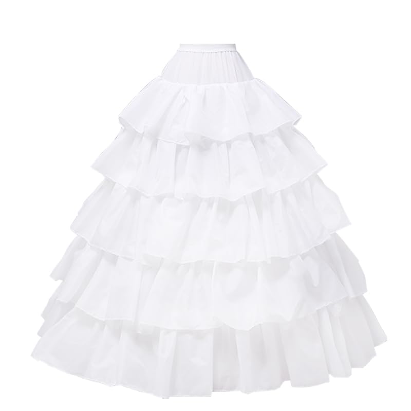 

Pannier Long with Wire Adjustable Volume Up Princess Line Wedding Cosplay Lolita Recital Adult 8 Types to Choose From Shipped Within Japan [ROKUA] білий