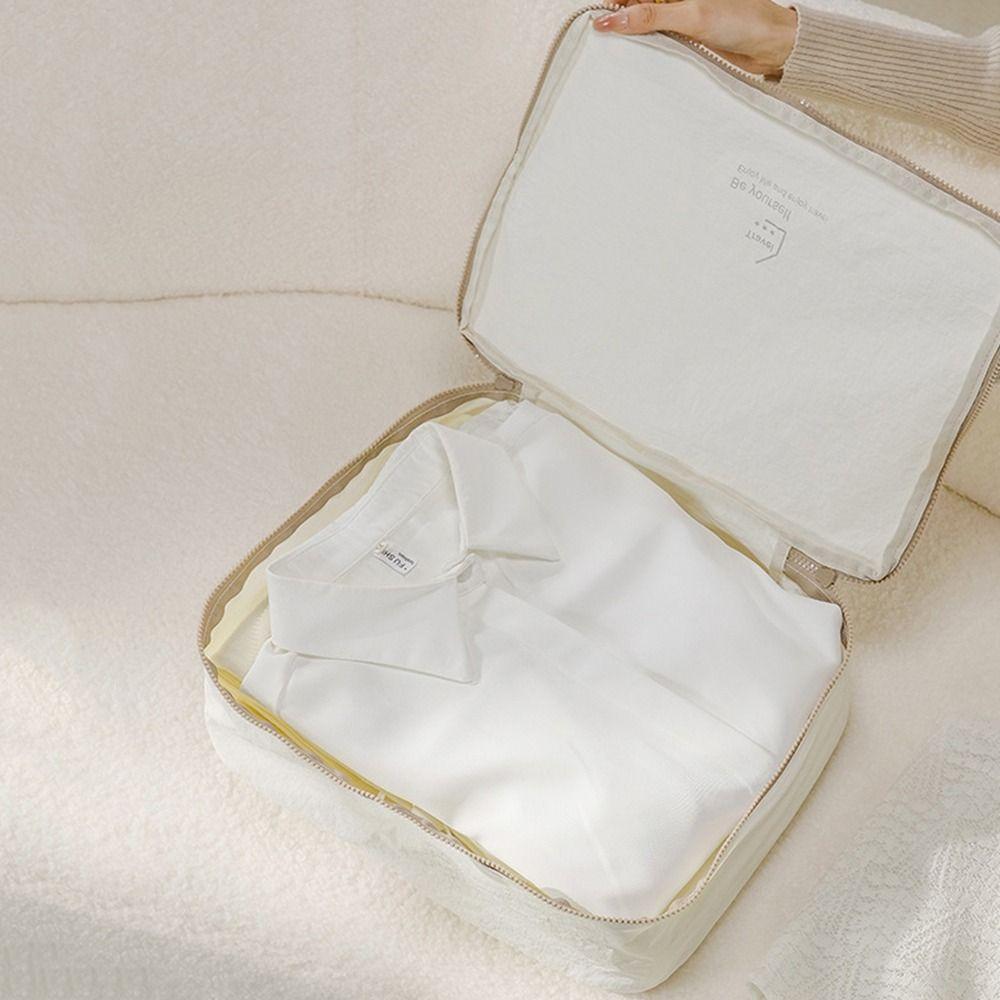Large Capacity Suitcase Clothing Storage Bag Waterproof Clothes Luggage Organizer for Home