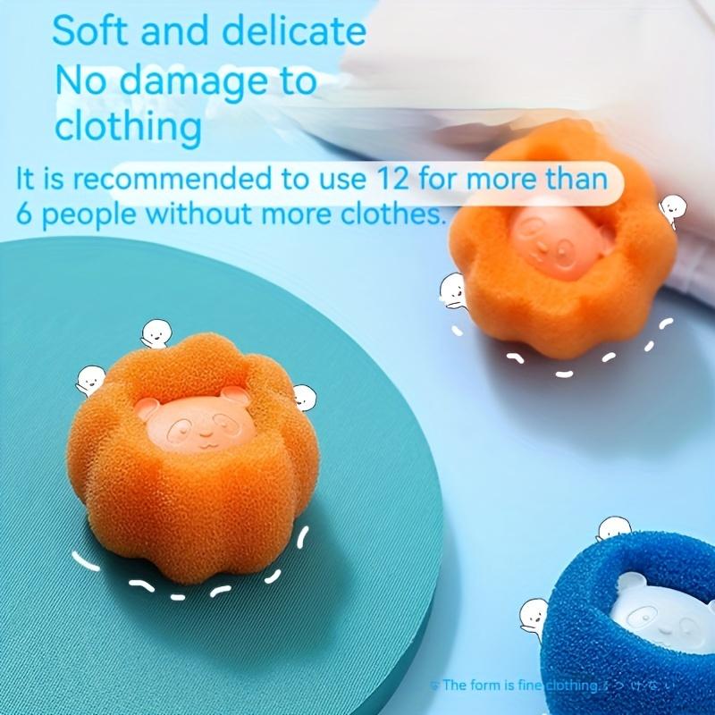 Conjunto de 10, Bolas Reutilizáveis para Remoção de Pelos de Animais de Estimação, Bolas para Limpeza de Fiapos para Roupas, Coletores de Fiapos para Máquina de Lavar, Filtros para Pelos de Gato e Fiapos.