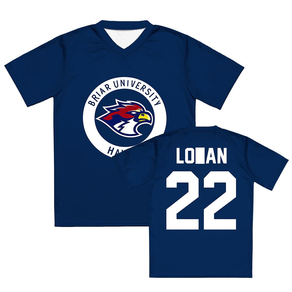

Unisex Streetwear Off Campus Briar University Jersey Design Graphic Print Merch Graham 44 22 DI LAURENTIS 66 Tucker46 T-shirt 3D printed jerseys L