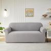 Thick Corn Fleece Couch Cover Stretch Elastic Sofa Slipcover Anti Slip All Season Use