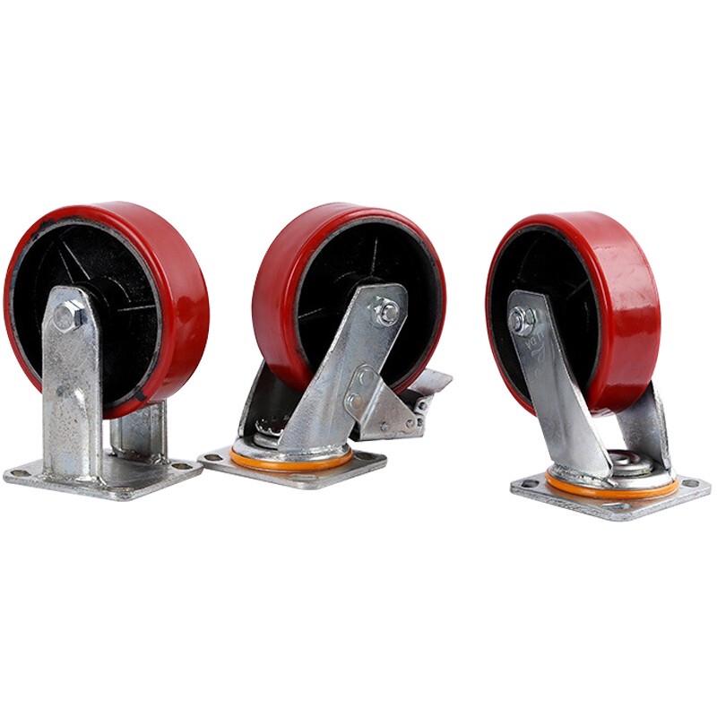 Haistik Industrial Heavy-Duty Polyurethane Caster Wheel
