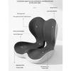 High Densities Memory Foam Ergonomic Seat and Back Cushion for Lower Back During Work