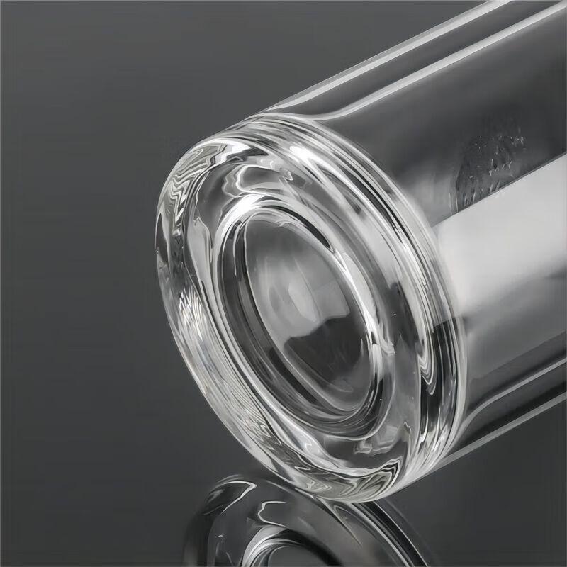 BESK Double Wall Glass Tea Infuser Bottle 300ml