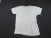Taschen-T-Shirt, Unifarben, Selvedge, Grau Gr. L 1990er Jahre