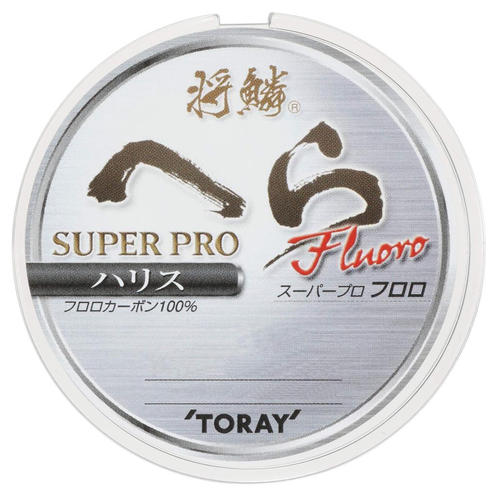 Toray (TORAY) Super Pro Fluorocarbon Leader, Shorin, for Hera, 75m, 0.8, Natural